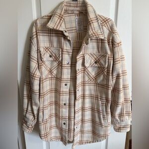 Classic Plaid Utility Jacket